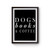 Dogs Books And Coffee Poster