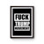 Fuck Trump Movement Anti Donald Trump Fuck Donald Trump Poster