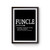 Funny Uncle Definition Poster