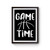 Game Time Basketball Inspired Poster