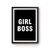 Girl Boss Inspired Poster