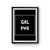 Girl Power Grl Pwr Square Poster