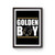 Golden Boy Boxing Logo Inspired Poster