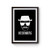 Heisenberg Head Breaking Bad Walter White Poster