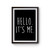 Hello. It's Me Funny Music Adele Poster