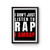 I Don't Just Listen To Rap I Amrap Poster
