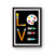 I Love Art Funny Colorful Painter Poster
