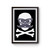 Incognito Skull With False Moustache And Glasses Poster