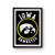 Iowa Hawkeyes Distressed Circle Logo Poster