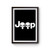 Jeep With Skull Logo Poster