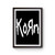 Korn Metal Rock Music Logo Poster