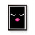 Makeup Eyelashes Lips Poster