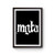 Mgla Polish Black Metal Band Logo Poster