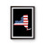 New York American Flag Poster