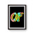Odd Future Donut Tie Dye Logo Poster