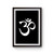 Ohm Om Symbol Mandala Poster