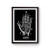 Palmistry Palm Reading Mystic Dark Graphic Occult Goth Style Poster