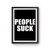 People Suck Poster