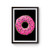 Pink Donut Doughnut I Do Not Care Poster