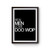 Real Men Love Doo Wop Poster