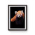 Red Panda Low Poly Geometric Poster