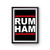 Rum Ham Poster
