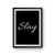 Slay Text Sayings Inspired Slay All Day Poster