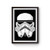 Starwars Storm Trooper Pixel Helmet Minecraft Poster