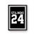 Stilinski 24 Stiles Dylan Obrien Teen Wolf Inspired Fan Poster
