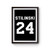 Stilinski 24 Stiles Dylan Obrien Wolf Inspired Poster