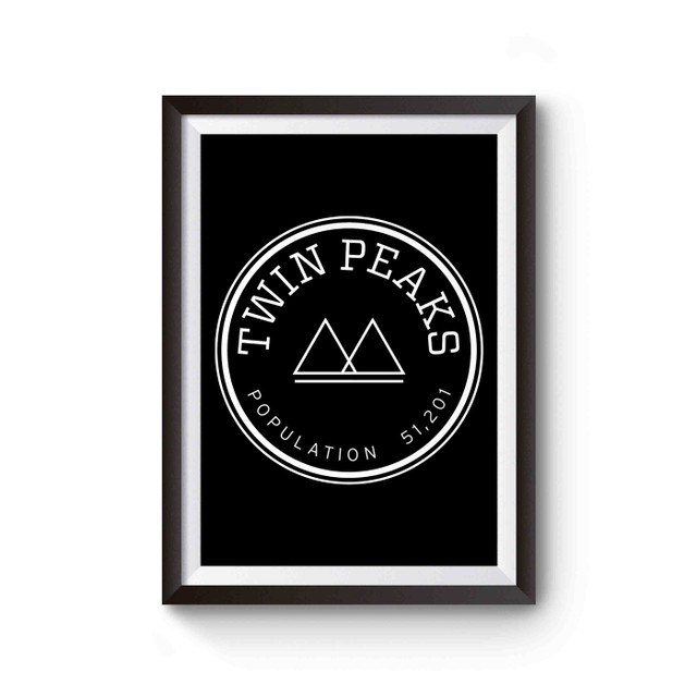 Twin Peaks Logo Poster