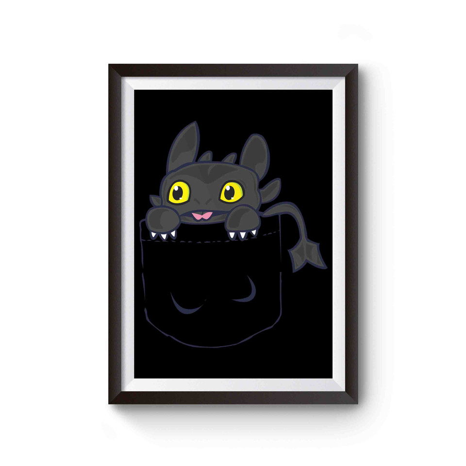 Toothless Pocket How To Train Your Dragon Toothless Poster