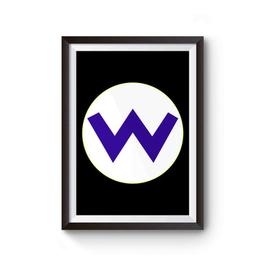 Wario Game Symbol Poster