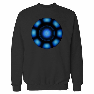 Arc Reactor Iron Man Tony Stark Marvel Superhero Crewneck Sweatshirt