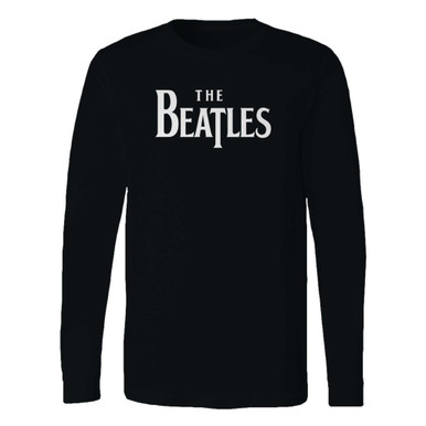 The Beatles Logo Long Sleeve Shirt