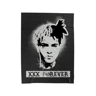 Xxxtentacion Tribute Velveteen Blanket