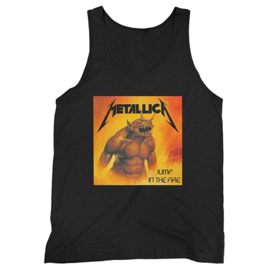 Metallica Jump In The Fire Men Tank Top