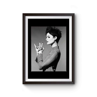 Jaimie Alexander Glamour Magazine Poster