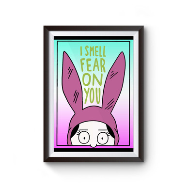 Louise Belcher I Smell Fear on You Enamel Pin Bag Brooch 