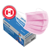 DENTX - ASTM Level 3 Surgical Mask (50 Masks)[MADE IN CANADA] pink