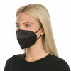 Black KN95 Disposable 4-layer Face Mask, 10-pack