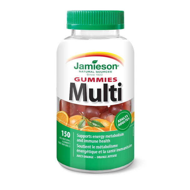 Jamieson - Multivitamins Adults Gummies - Juicy Orange