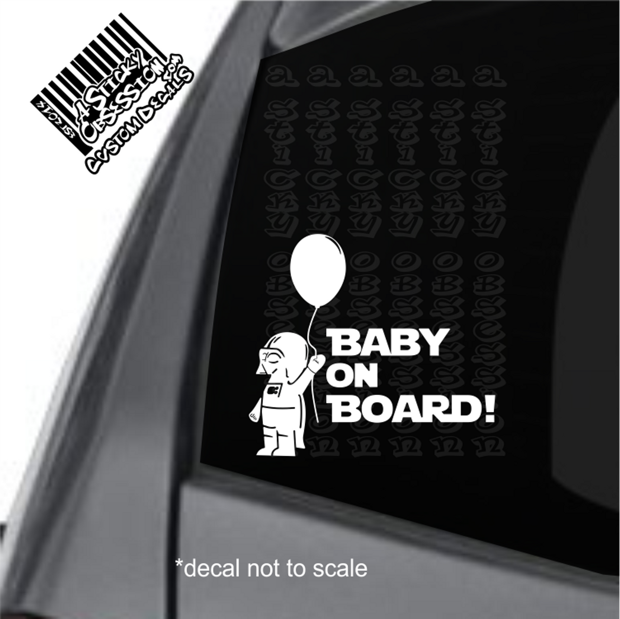 darth vader baby on board