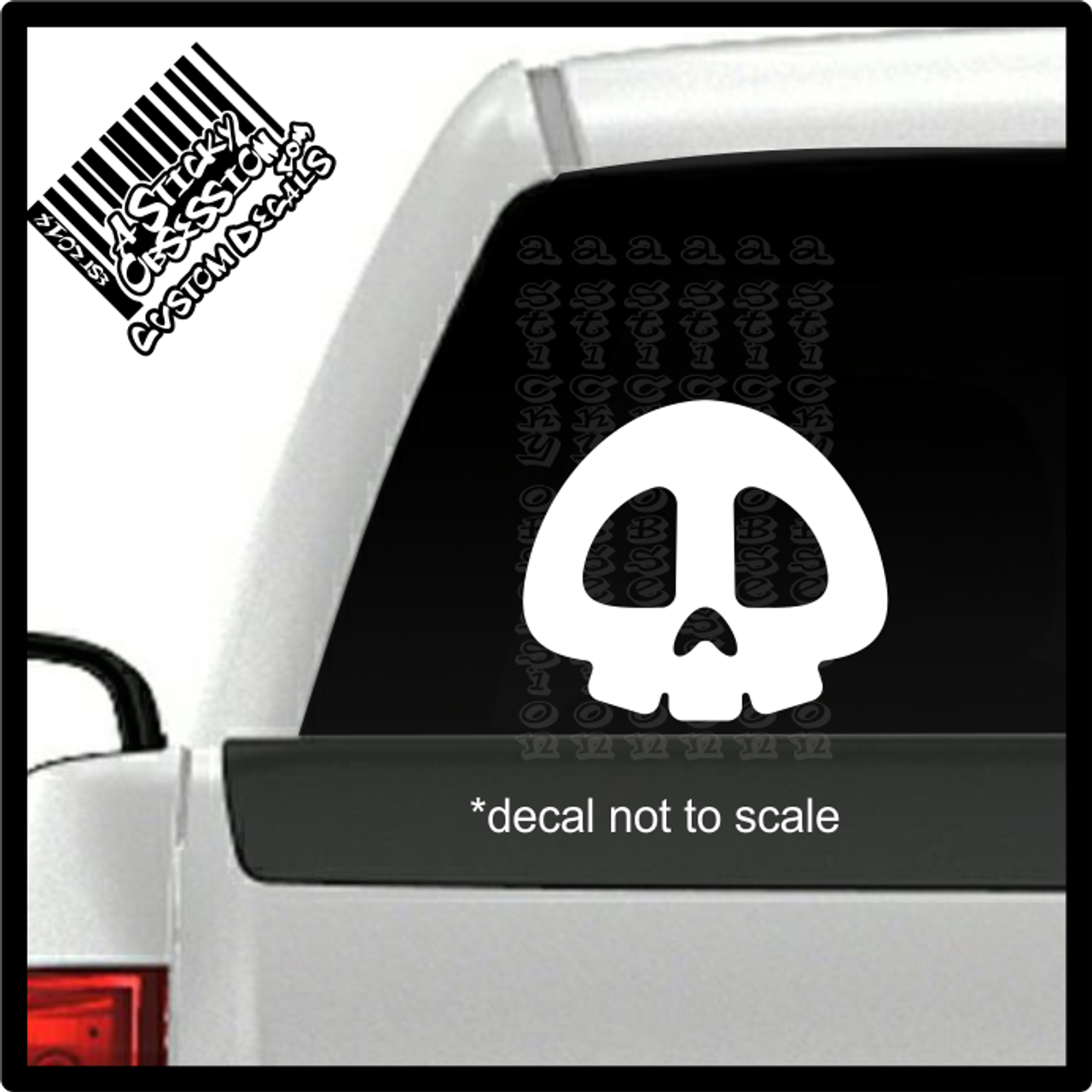 3 Inch To 12 Inch Bills Die Cut Decal Sticker - satan roblox decal