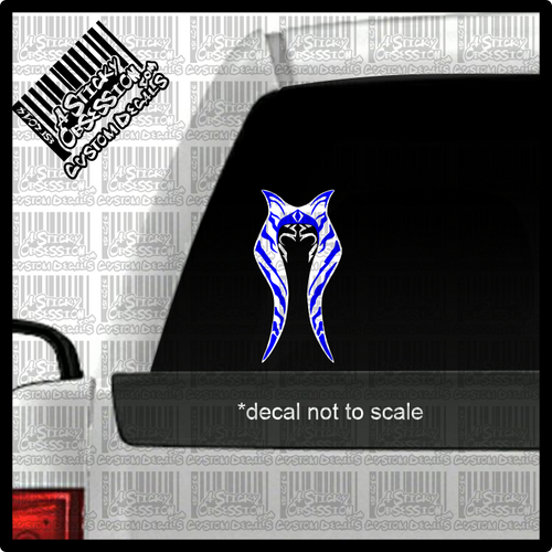 Ahsoka Tano 2 tone decal on truck