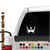 Overwatch Symmetra white decal on truck