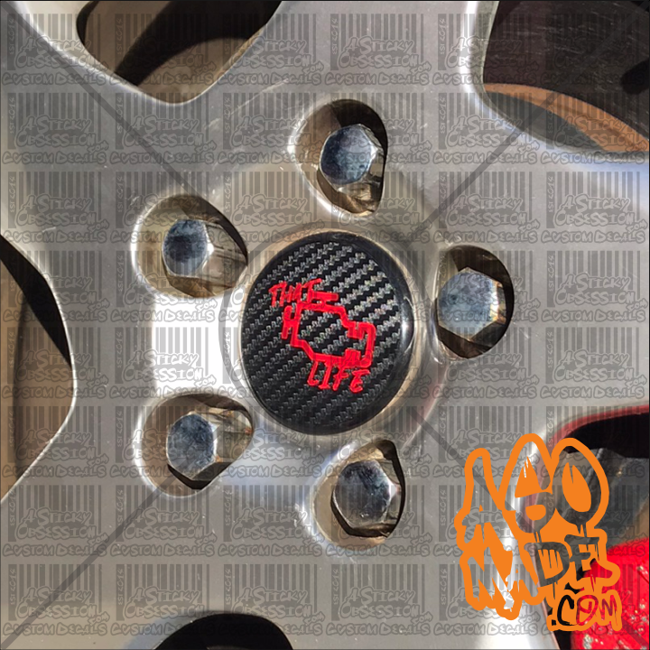 Subaru Wheel Center Cap Overlay Sticker A Sticky Obsession