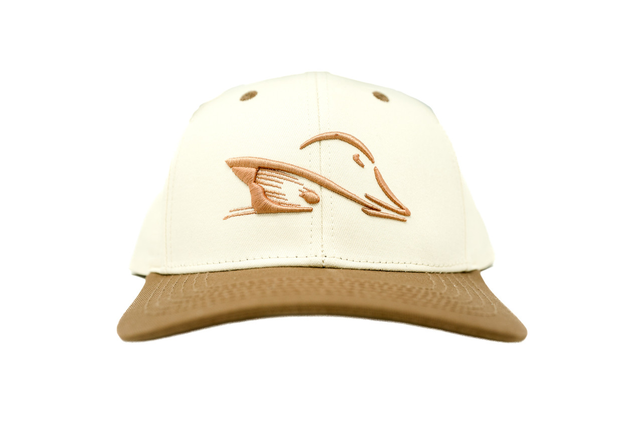 Structured Cotton Snap Back Duck/Fish Logo