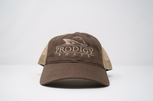 Prodigy Unstructured Mesh Hat - Chocolate/Khaki