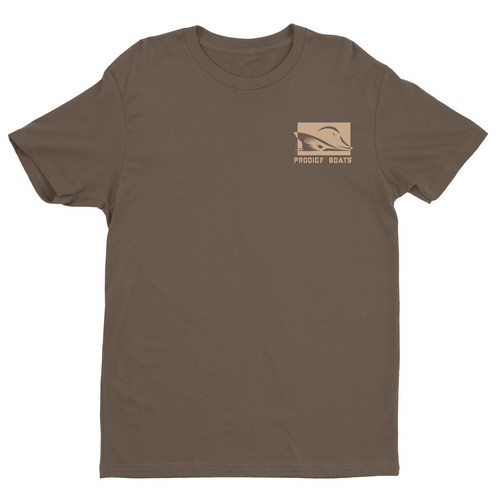 Prodigy Classic T-Shirt - Chocolate/Khaki Ink